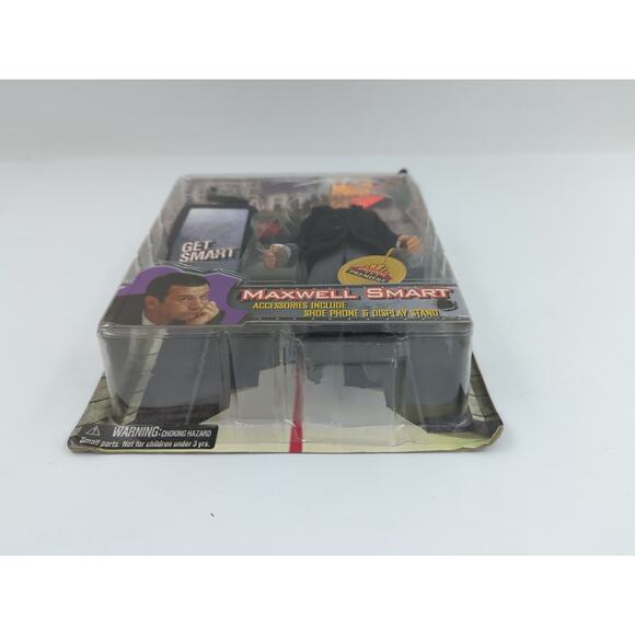 Vintage Get Smart MAXWELL SMART Limited Edition Action Figure 1998 NOS - Picture 5 of 7